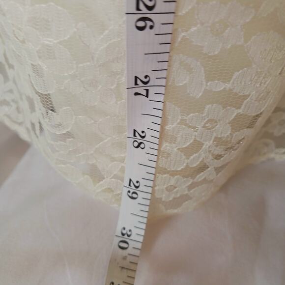 Sophia Young Designs Ivory Lace Flower Girl Pageant Dress Size 6 NWT - Picture 8 of 9